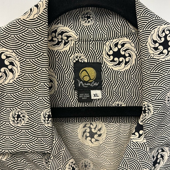 Anne Namba silk aloha shirt - Picture 3 of 4